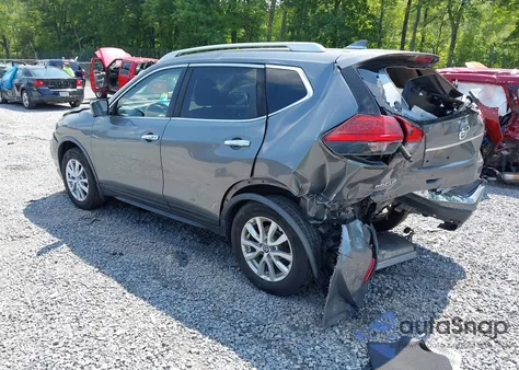 2017 Nissan Rogue Sv z USA, uszkodzony, nr VIN JN8AT2MV6HW281733